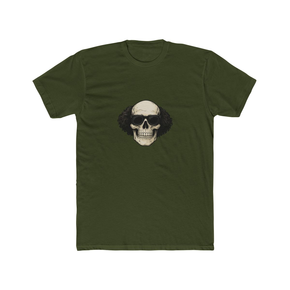 Danny DeVito Skull Edgy Graphic T-Shirt - alternate angle 4, merchandise