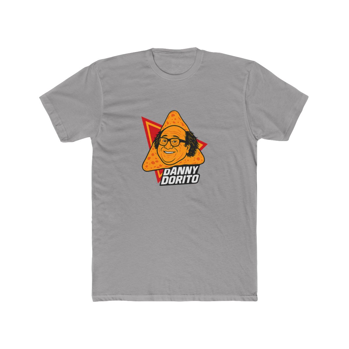 Danny Dorito Funny Crunchy Snack Pun T-Shirt - alternate angle 4, merchandise