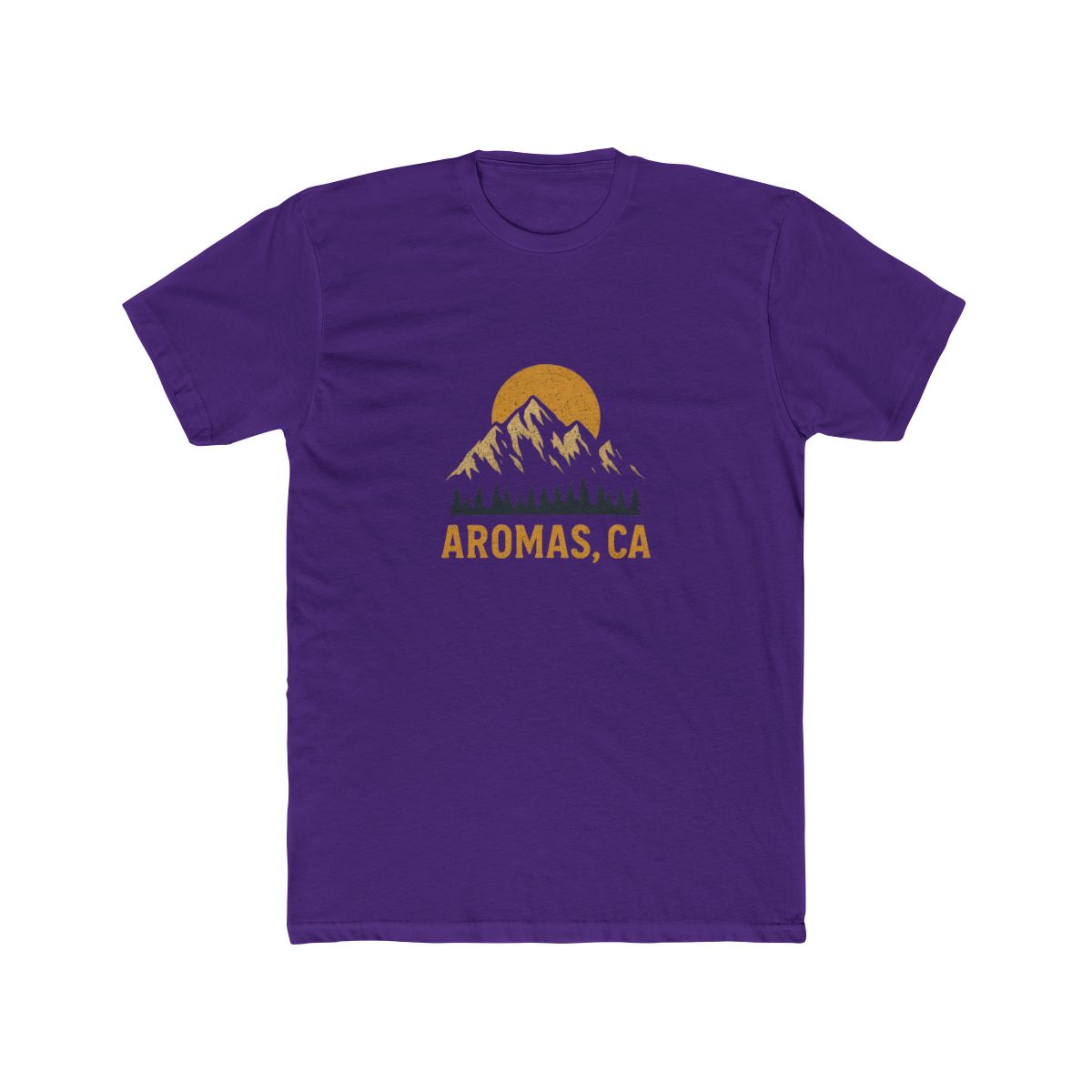 Aromas California Mountain Sunrise Sunset T-Shirt