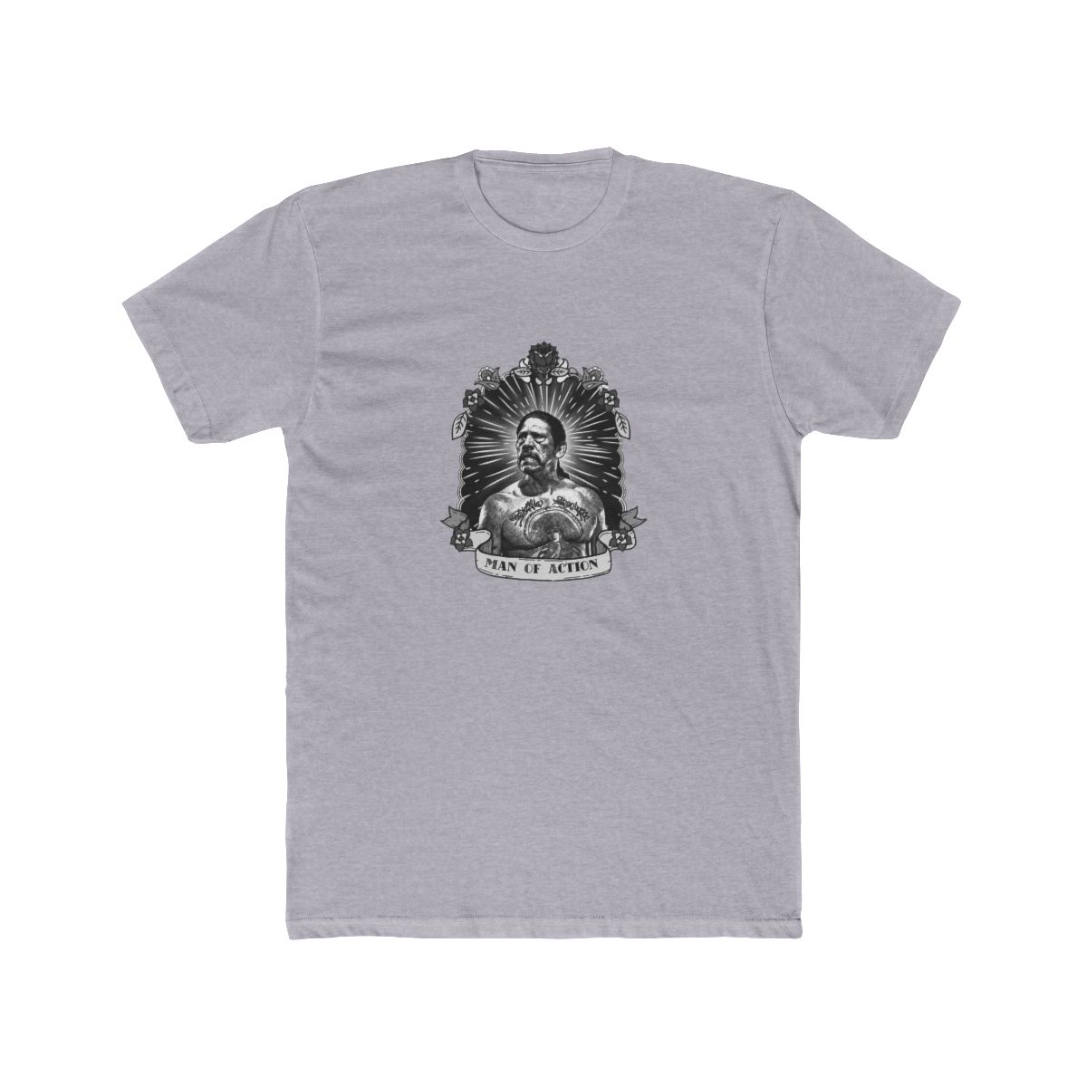 Man of Action - Danny Trejo T Shirt - alternate angle 5, merchandise