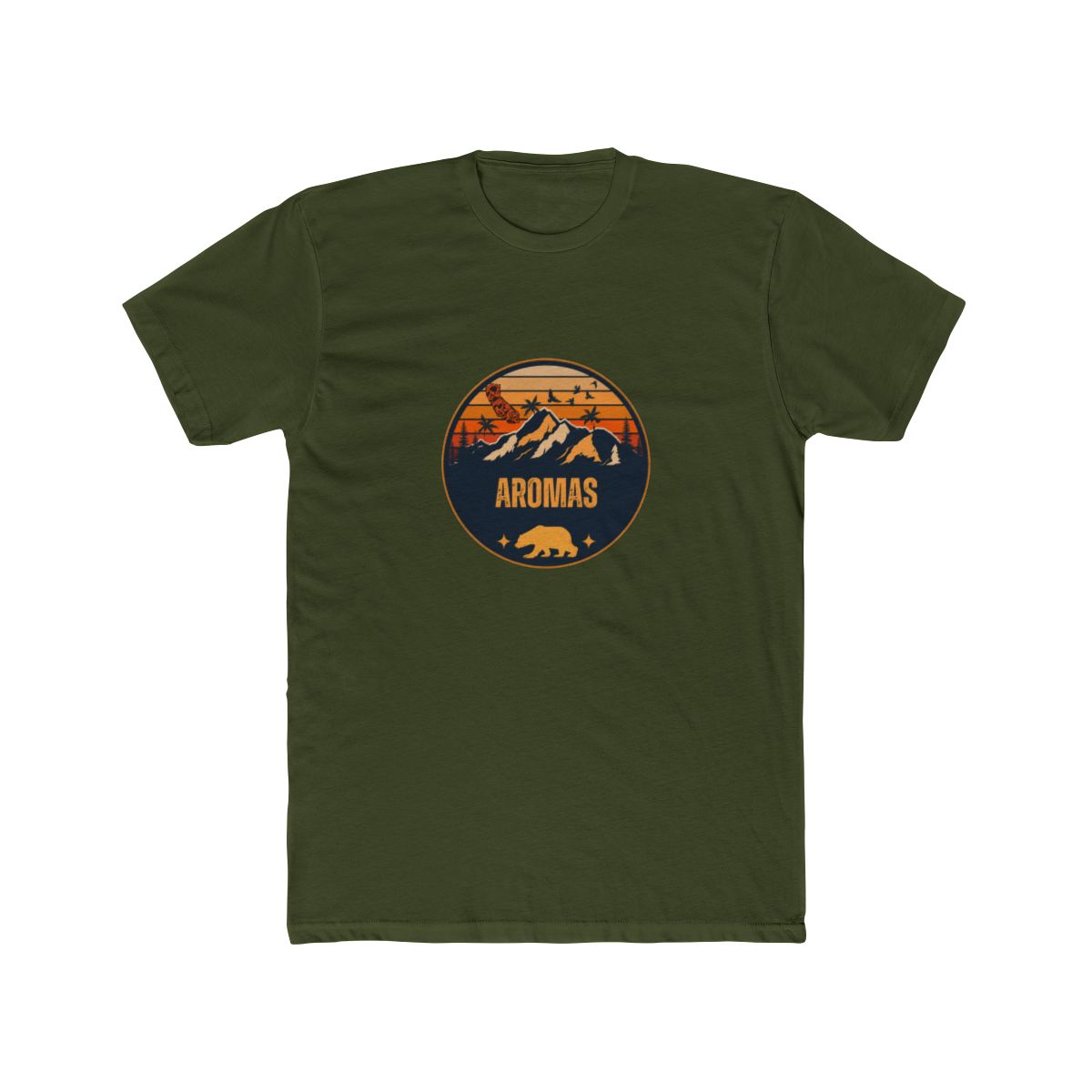 Aromas, California T Shirt - alternate angle 2, merchandise