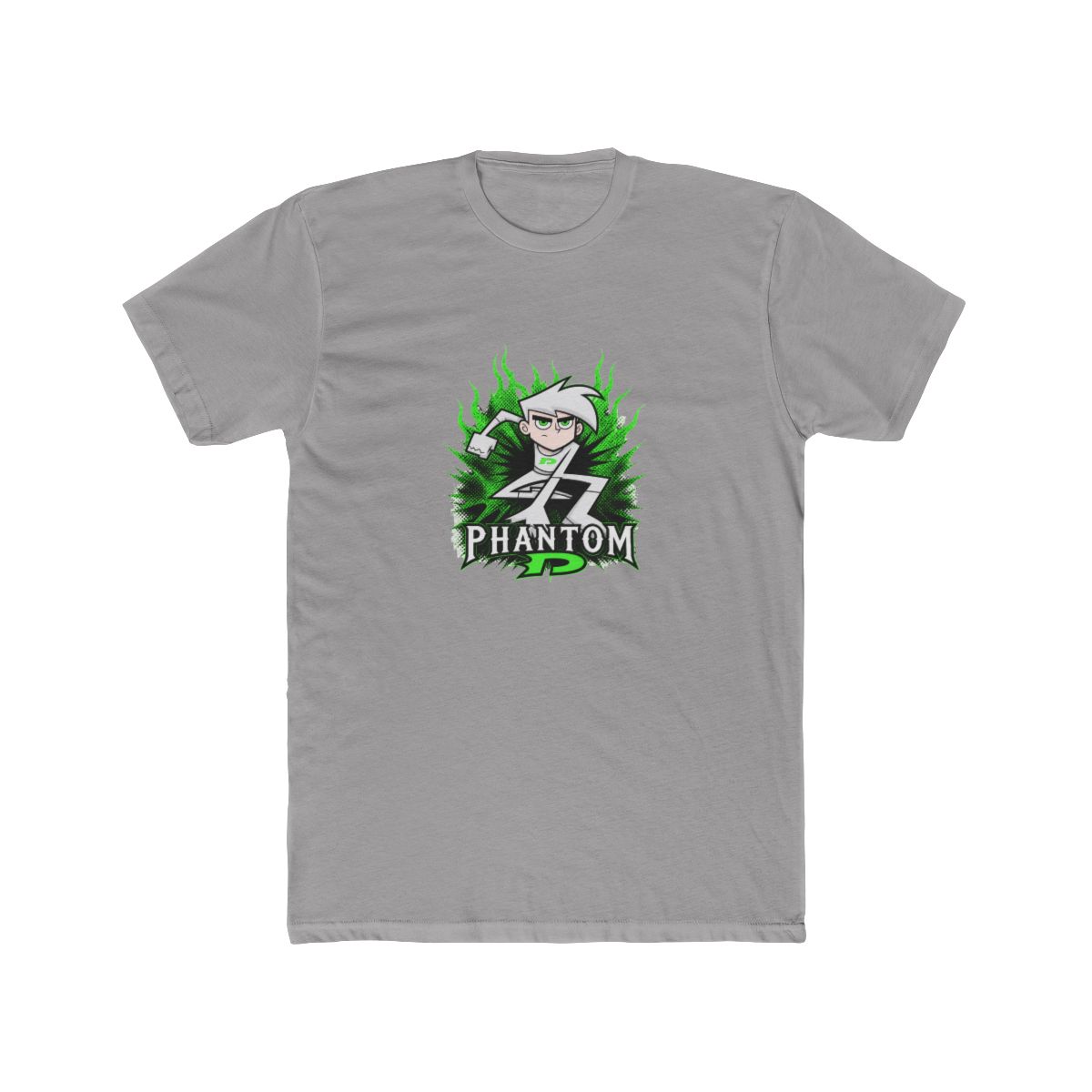 Danny Phantom Green Metal Graphic T Shirt - Black - Medium
