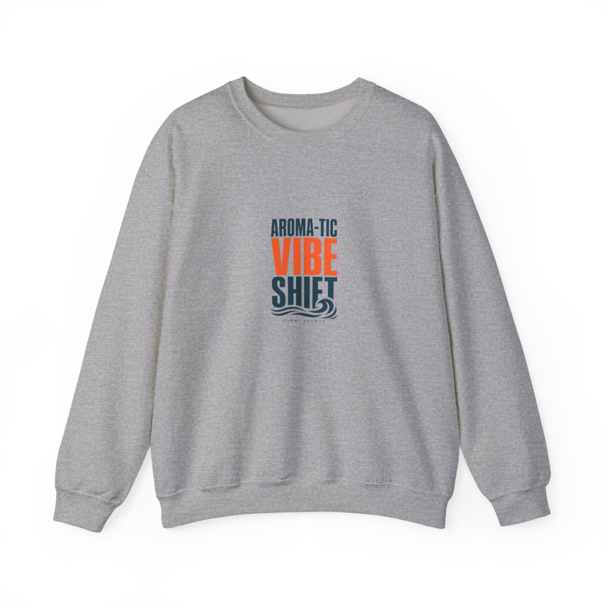 Danny Aromas "Aroma-tic Vibe Shift" Crewneck - alternate angle 3, merchandise