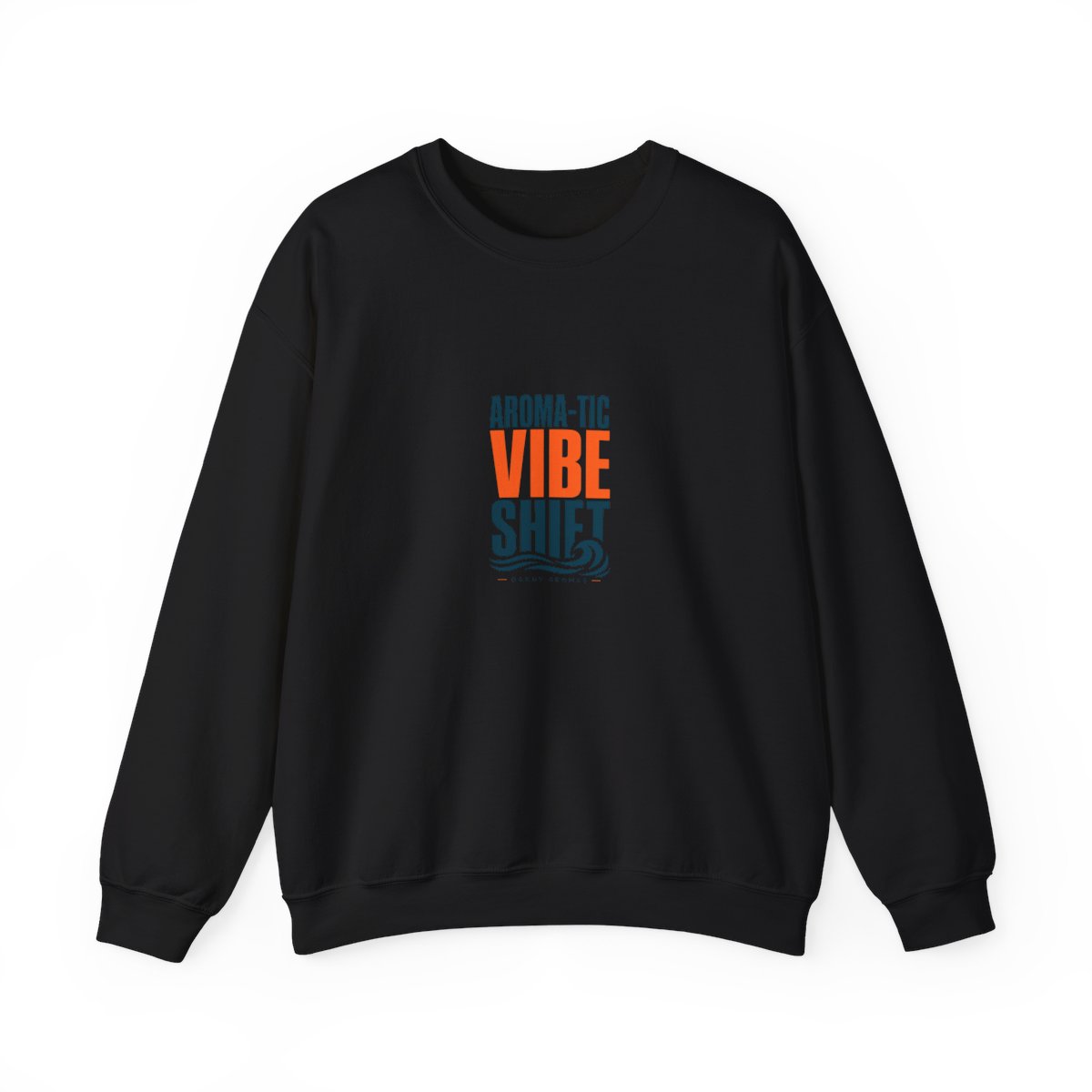 Danny Aromas "Aroma-tic Vibe Shift" Crewneck - alternate angle 2, merchandise