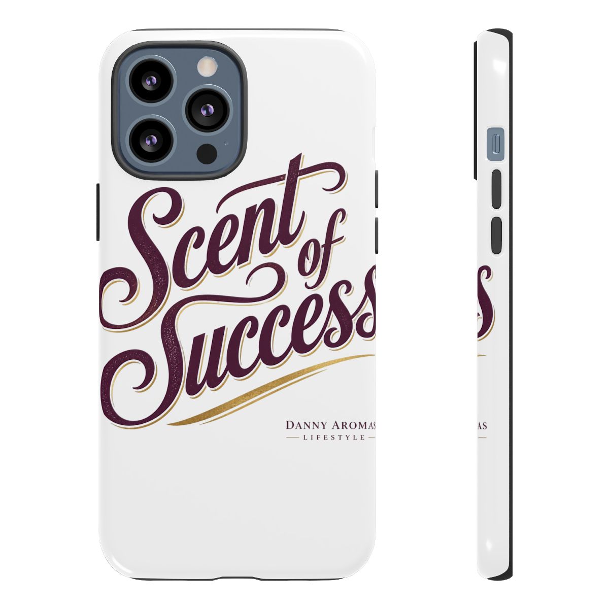 Danny Aromas "Scent of Success" Phone Case - alternate angle 2, merchandise