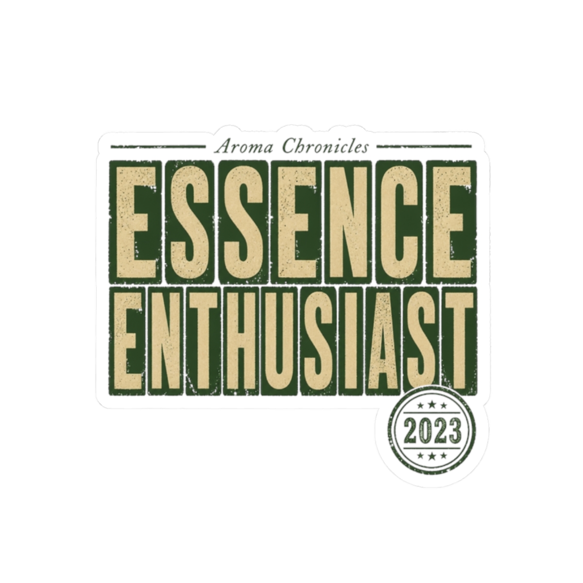 Danny Aromas "Essence Enthusiast" Sticker - Official Stickers merchandise