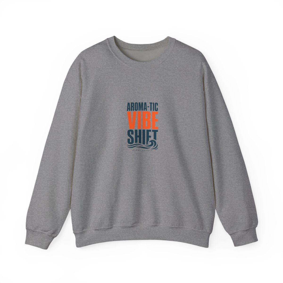 Danny Aromas "Aroma-tic Vibe Shift" Crewneck - alternate angle 3, merchandise