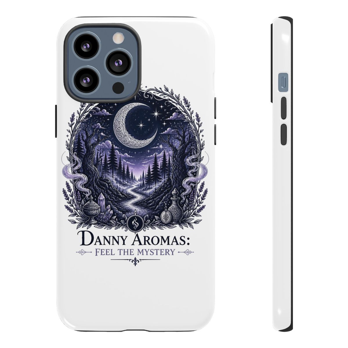 Danny Aromas "Danny Aromas: Feel the Mystery" Phone Case - alternate angle 2, merchandise