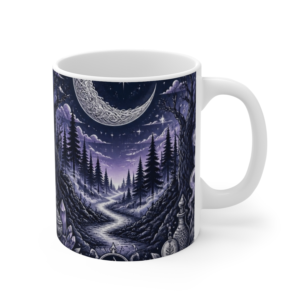 Danny Aromas "Danny Aromas: Feel the Mystery" White Mug