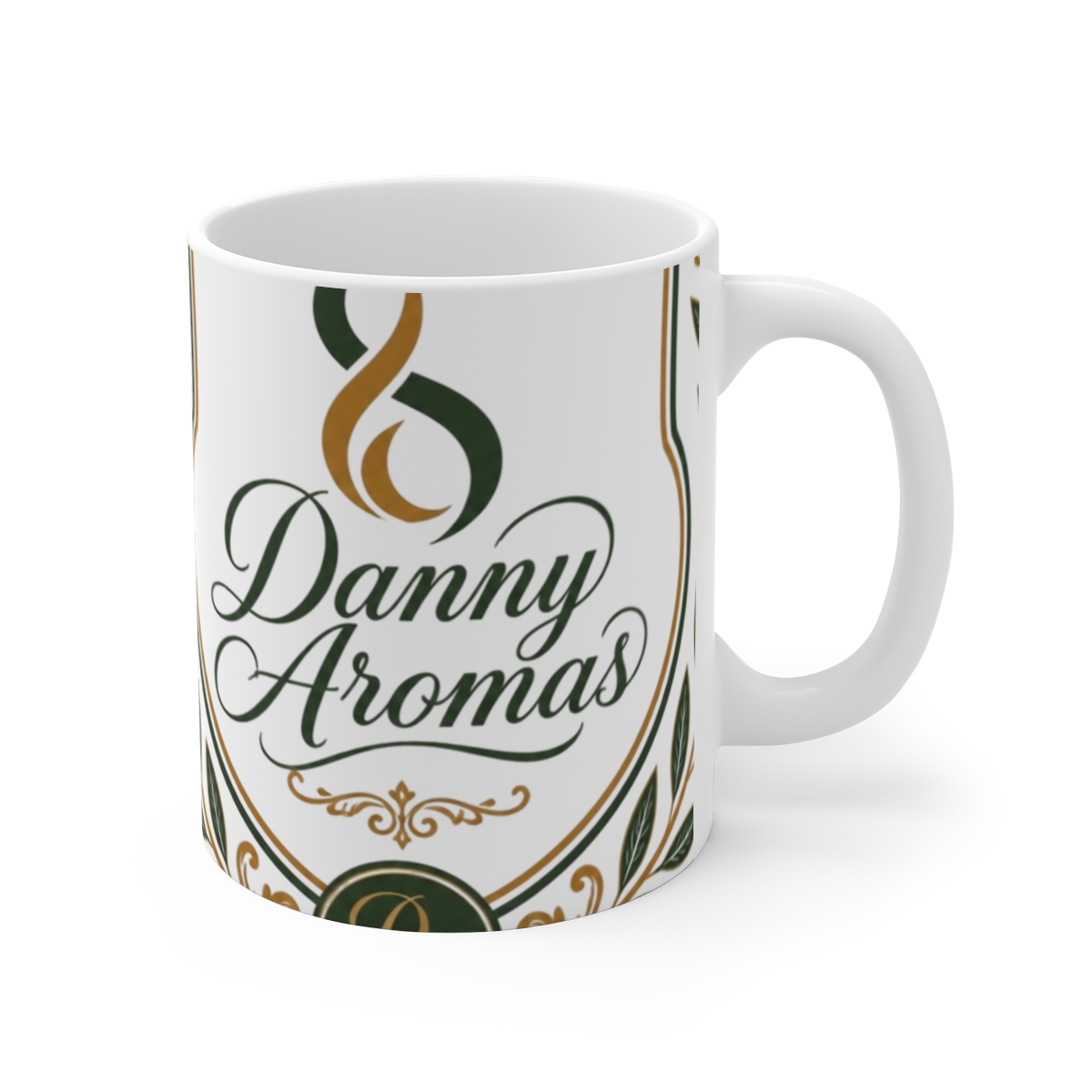 Danny Aromas "Danny Aromas" White Mug