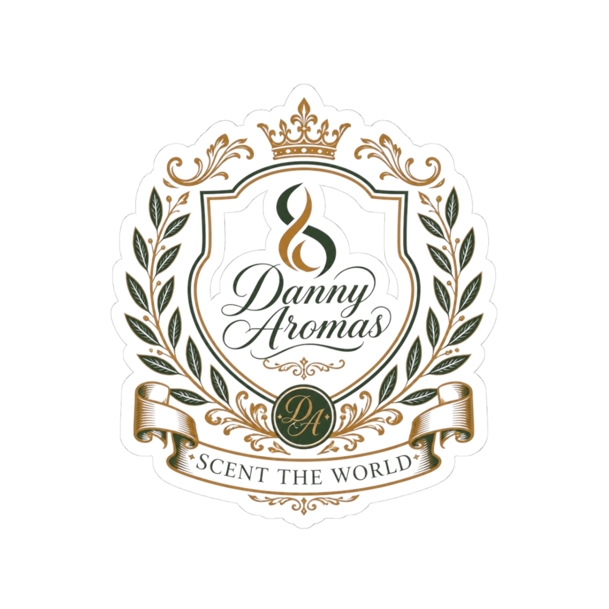 Danny Aromas "Danny Aromas" Sticker - alternate angle 1, merchandise