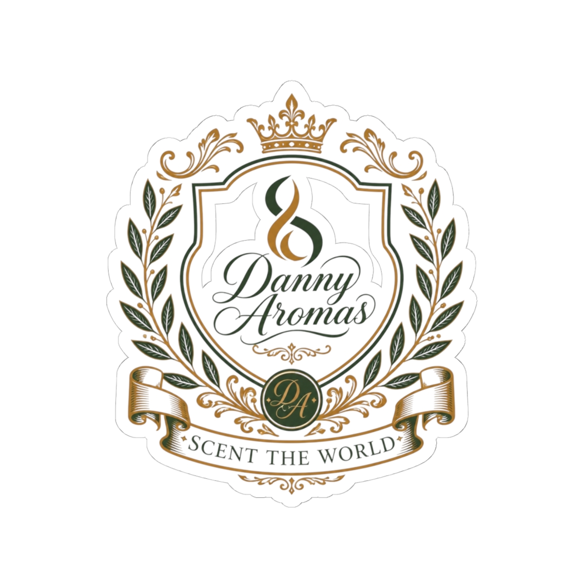 Danny Aromas "Danny Aromas" Sticker - alternate angle 3, merchandise